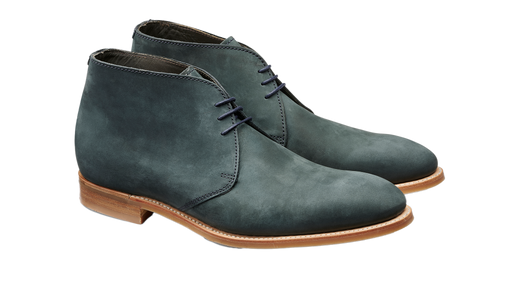 Burwick - Nubuck azul marino