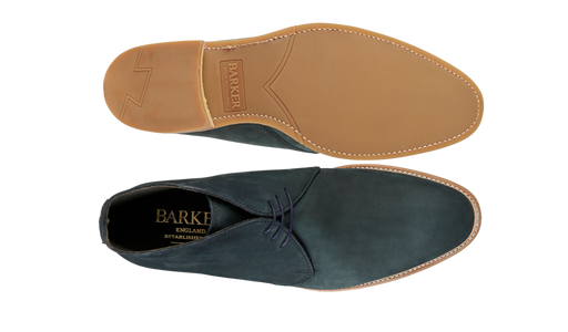 Burwick - Nubuck azul marino