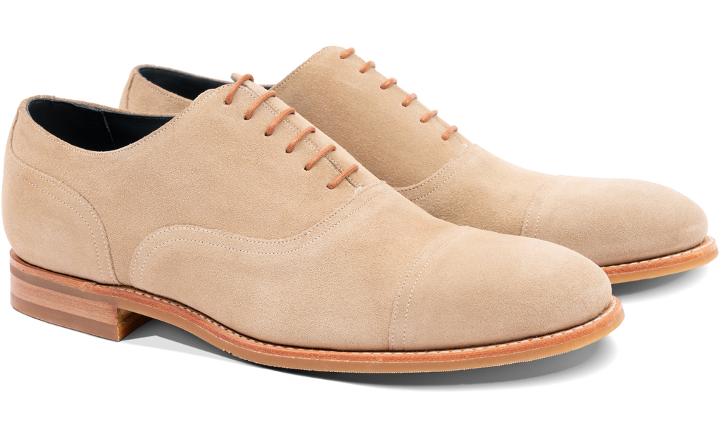 Pullman Sand Suede Barker Shoes Europe1