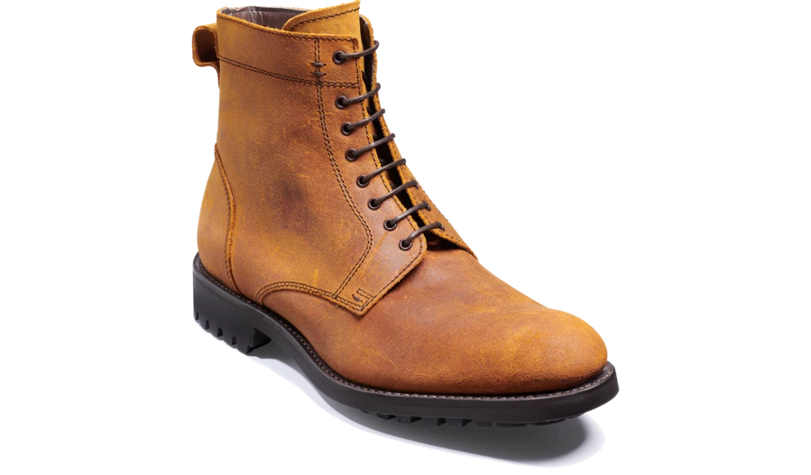 Logan Brindle Waxy Calf Barker Shoes Europe