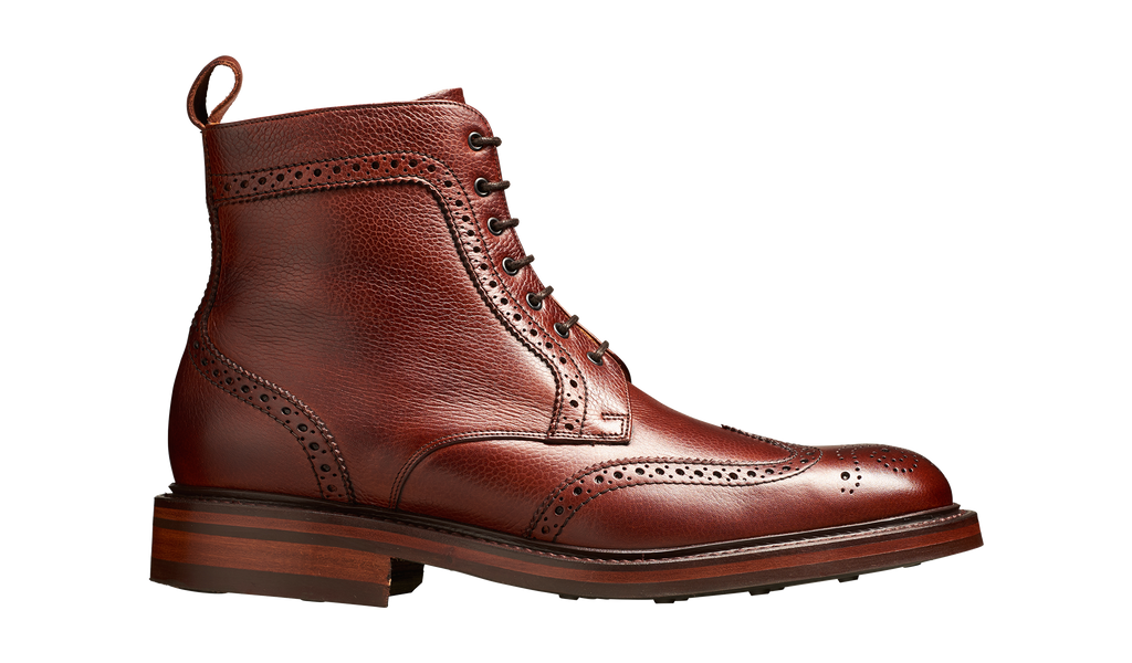 Barker brogue boots shop