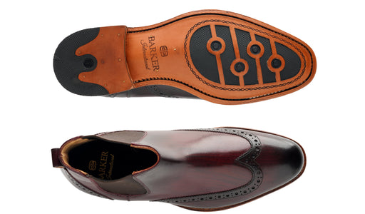 Mersey - Burgundy Hand Patina