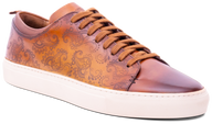 Paisely - Cedar Hand Painted