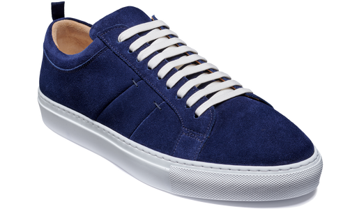 Greg - Marineblaues Wildleder