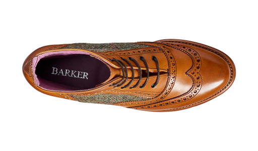 Grace - Becerro de cedro / Tweed verde
