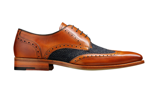 Jackson - cedrowa cielę / niebieski tweed