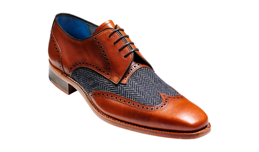 Jackson - cedrowa cielę / niebieski tweed