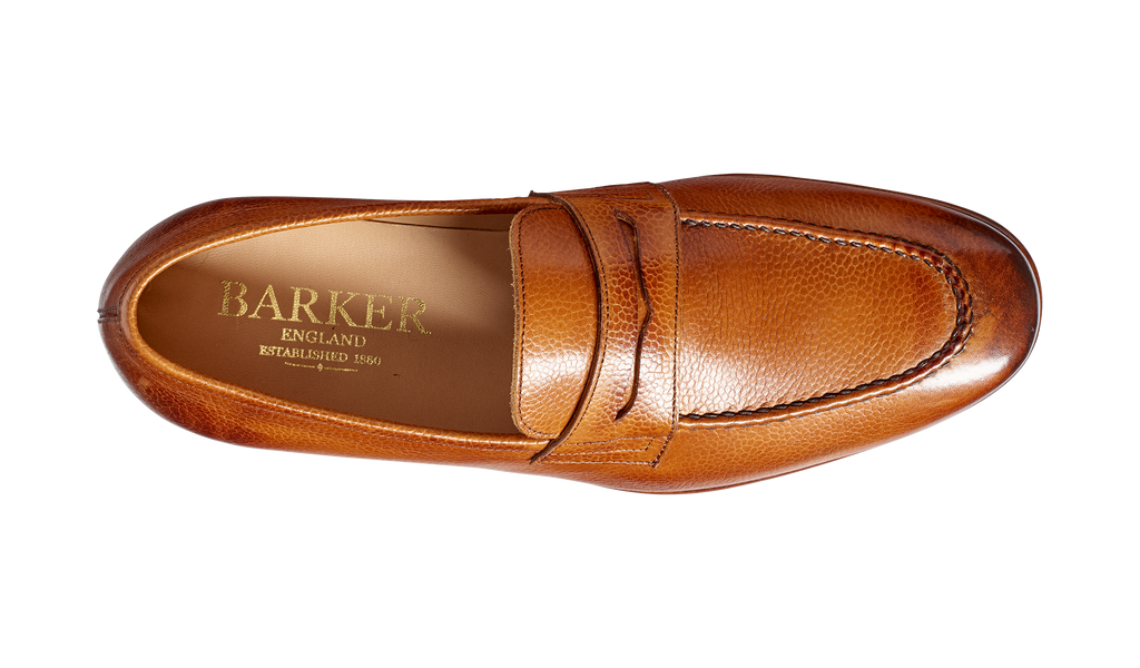 Ledley Grain de cedre Mocassins pour hommes Barker Shoes Europe