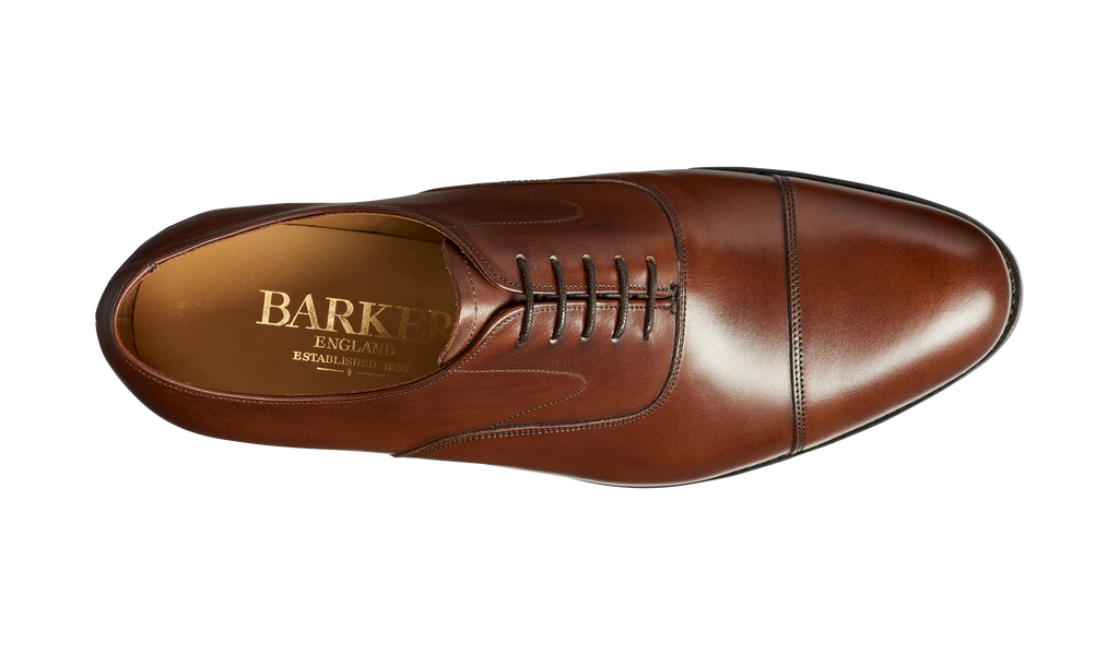 Malvern Oxford de piel de nogal oscuro Oxford para hombre