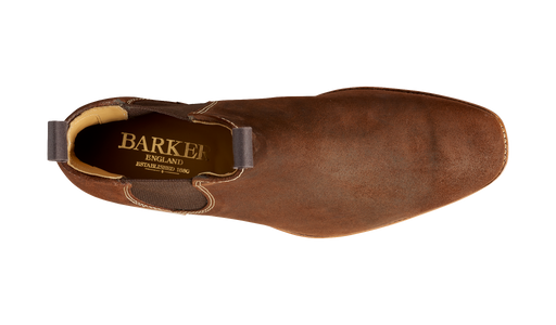 Mansfield - Brown Waxy Suede