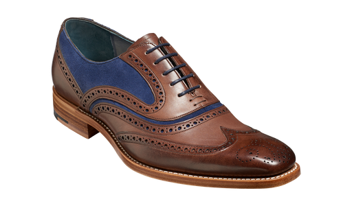 Mcclean - Ebony Hand Painted / Navy Suede