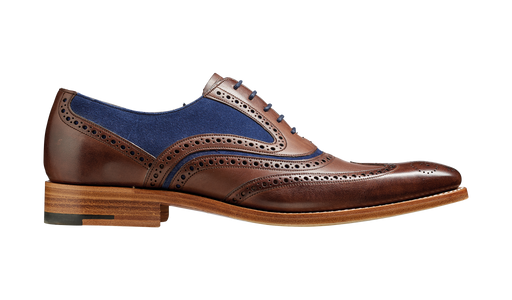 Mcclean - Ebony Hand Painted / Navy Suede