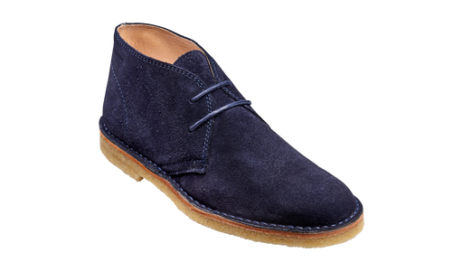 Monty - Navy Suede