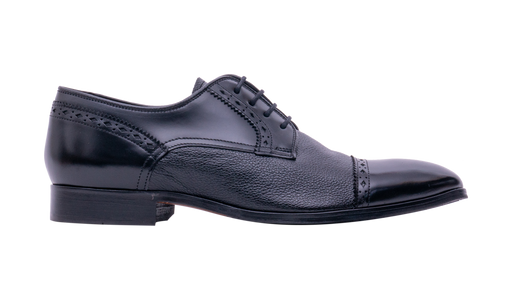 Ashbourne - Schwarzer Hi-Shine/Korn