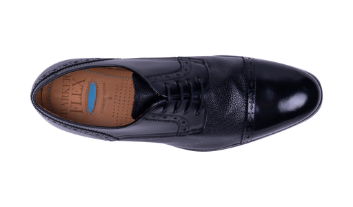 Ashbourne - Schwarzer Hi-Shine/Korn