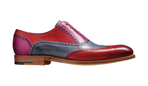 Valiant Multi - Red / Grey / Purple Hand Painted