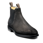 Sutton - Black Waxy Suede