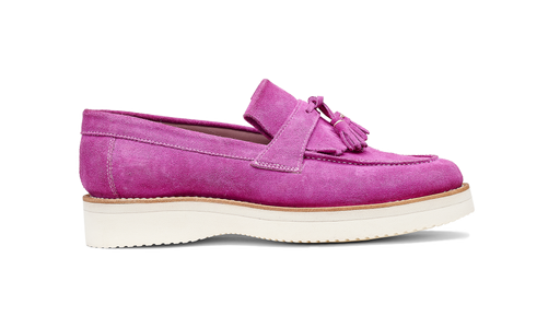 Abbie - Fuchsia Suede