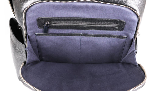 Brecon Back Pack - Black Coach Pebble Print
