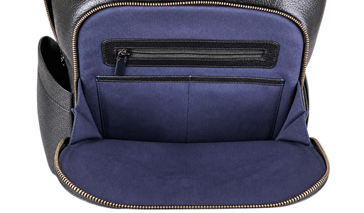 Brecon Back Pack - Black Coach Pebble Print