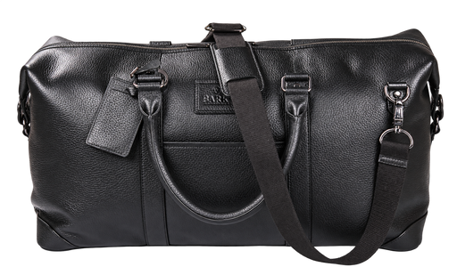Carlisle Holdall - Black Coach Pebble Print
