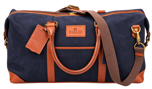 Carlisle Holdall - Navy Nubuck Brn Waxy Vintage