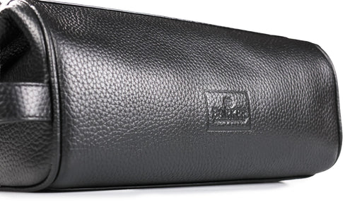 Flint Wash Bag - Black Coach Pebble Print
