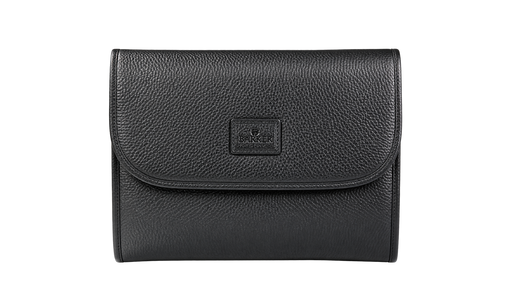 Selkirk Hang Travel Kit - Black Coach Pebble Print