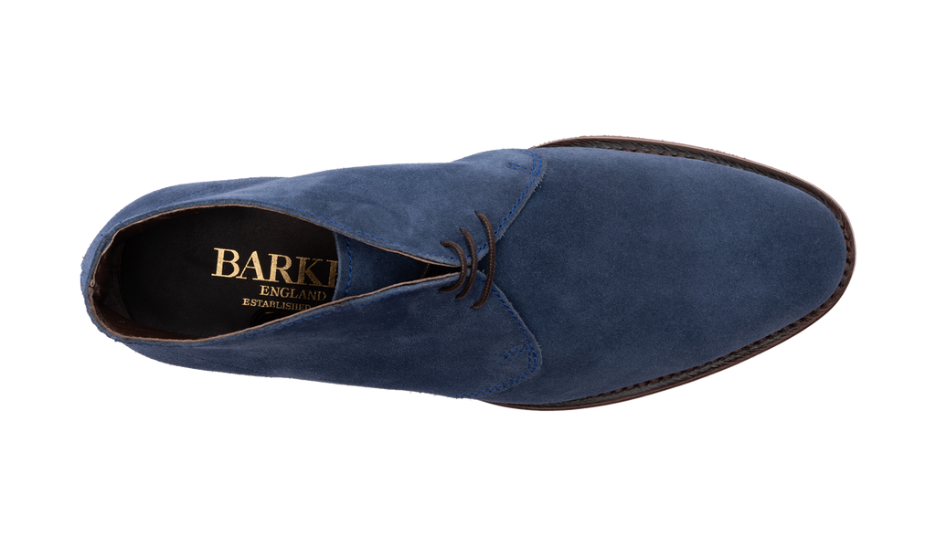 Navy 2025 suede chukka