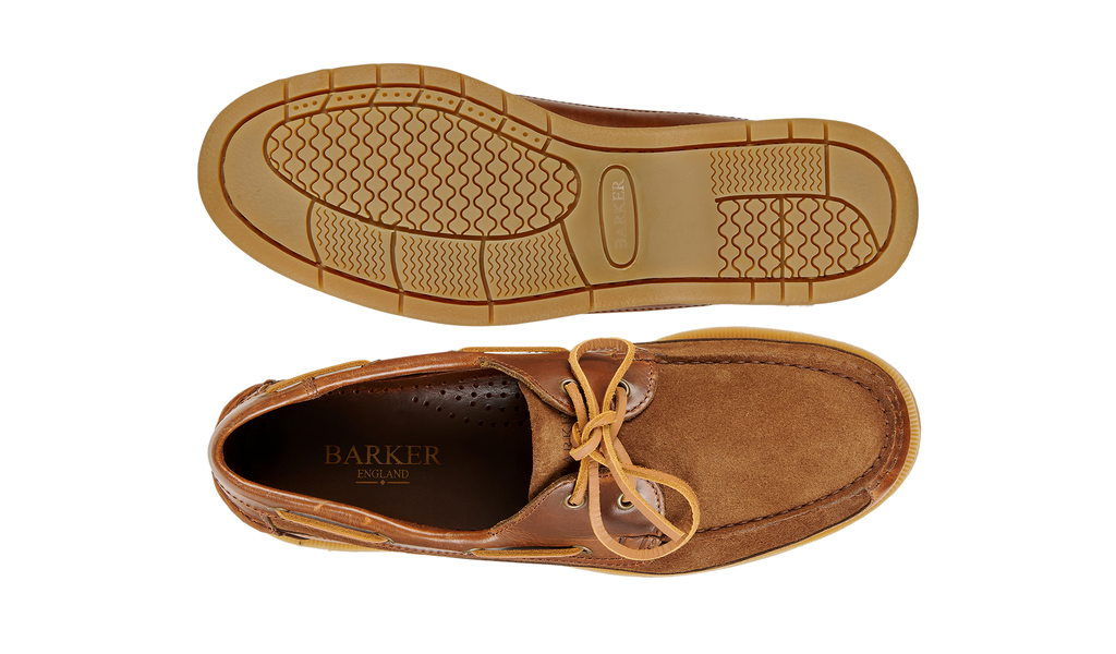 Dexter-Cuir beige Daim beige