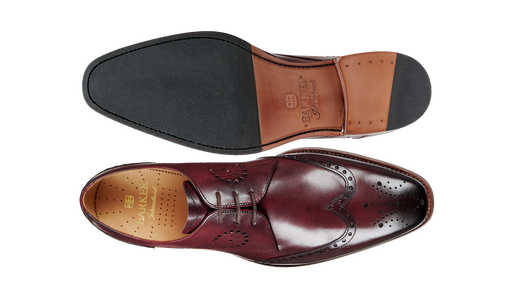 George - Burgundy Hand Patina