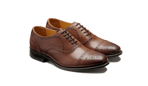 Oxford Brogue - Vitello marrone scuro