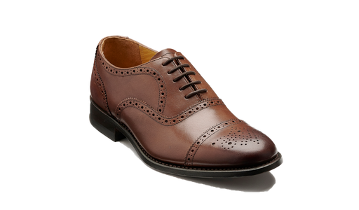 Oxford Brogue - Vitello marrone scuro