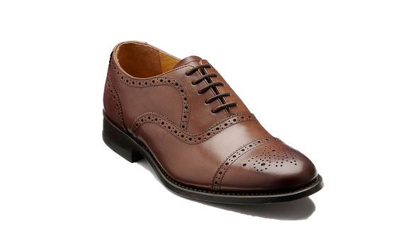 Oxford Brogue - Vitello marrone scuro