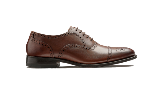 Oxford Brogue - Vitello marrone scuro