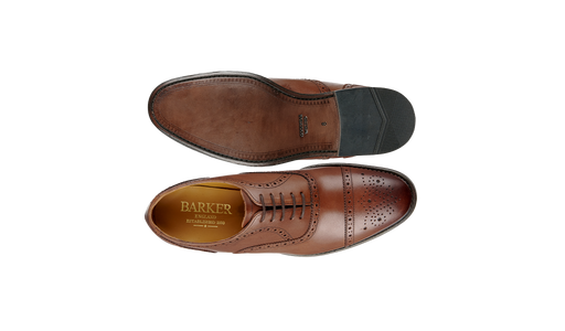 Oxford Brogue - Vitello marrone scuro