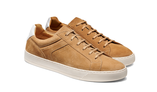 Skylar - Copper Suede White