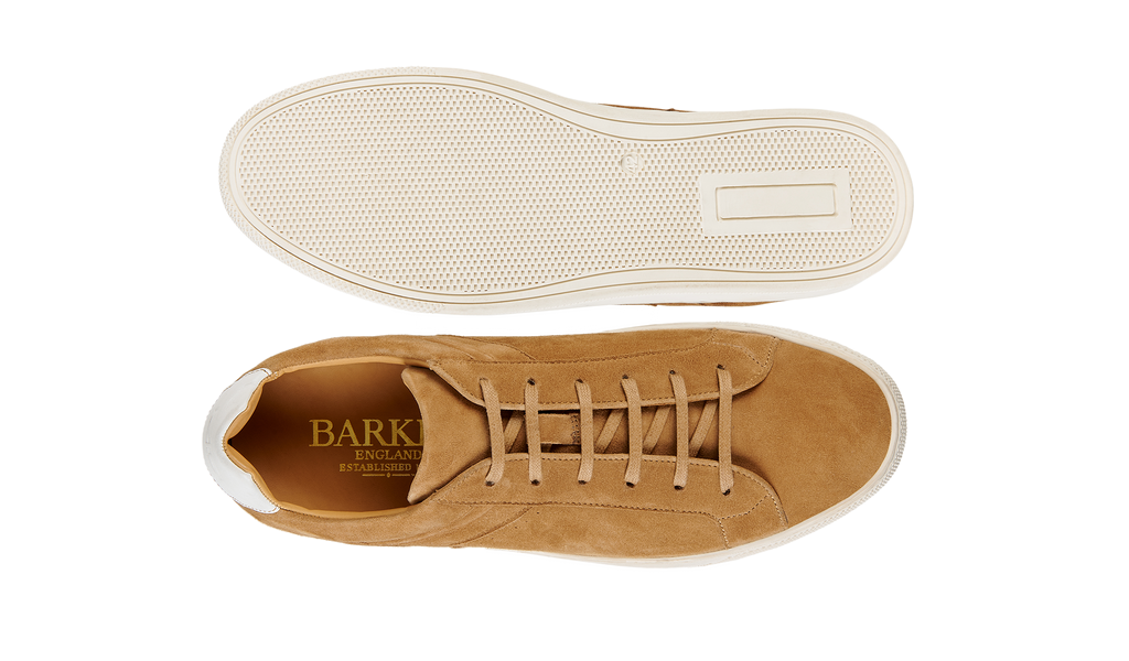 Skylar - Copper Suede White