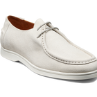 Vigo - White Suede White Sole