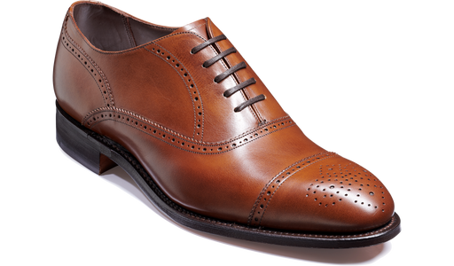 Berretto Brogue Oxford - Vitello Noce