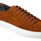 Archie - Copper Orange Suede