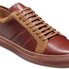 Greg - Brown Grain / Tan Suede