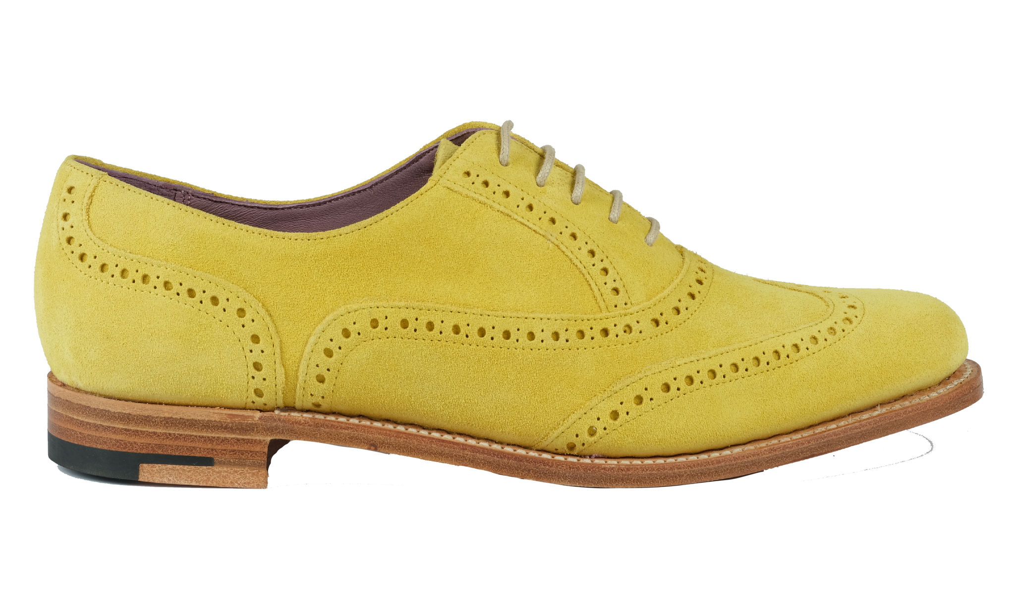 Freya Yellow Suede Barker Shoes Europe