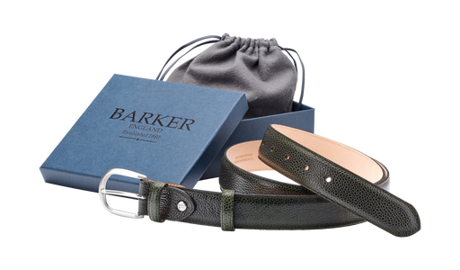 Zwykły pasek - oliwkowozielone ziarno