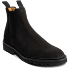 Camborne - Black Waxy Suede