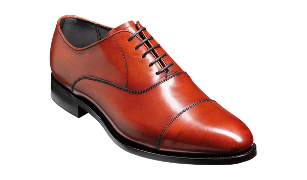 Duxford - Rosewood Calf - Toe Cap | Mens Oxford | | Barker Shoes