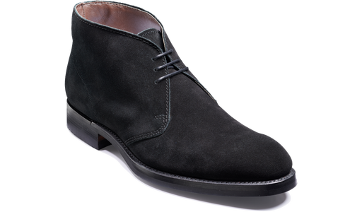 Shetland - Pelle scamosciata nera