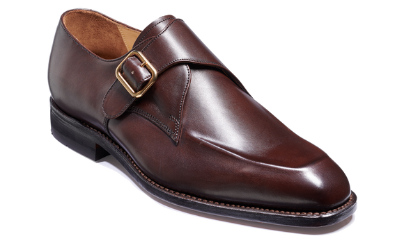 Shc0240chc - Chocolate Goodyear Welted Monk Shoe