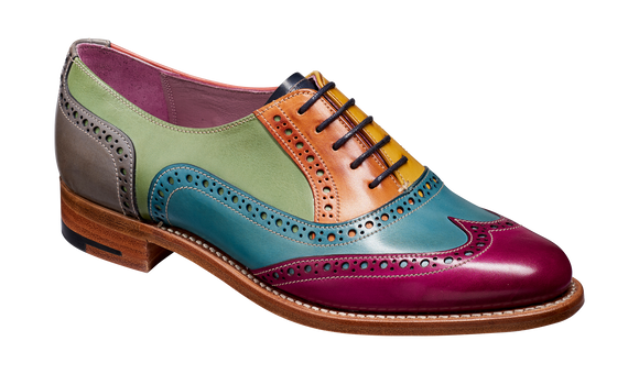 Blue suede brogues 2024 womens
