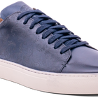 Paisely - Marineblauw met de hand beschilderd